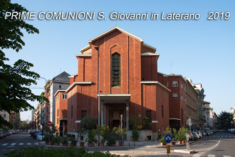 PRIMA COMUNIONE San Giovanni in Laterano 2019