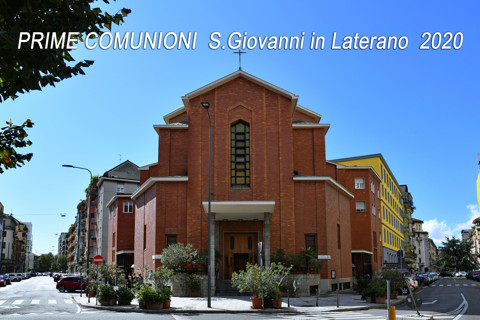 PRIMA COMUNIONE San Giovanni in Laterano 2020